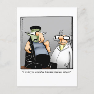 Hilarious Halloween Humour Postcard