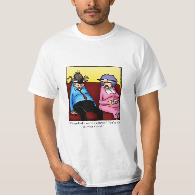 Hilarious Halloween Humour  T-Shirt (Front)