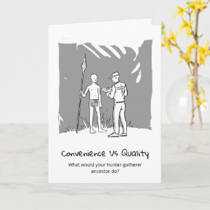 Hilarious Hard Lifestyle Choices Card