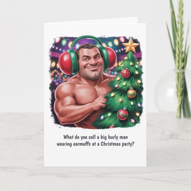 Hilarious Holiday Greeting Funny Christmas (Front)