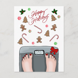 Hilarious holidays holiday postcard
