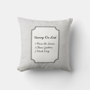Hilarious Honey Do, Honey Does Add Text Cushion