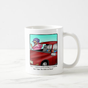 Hilarious Husband Car Humour Mug Gift