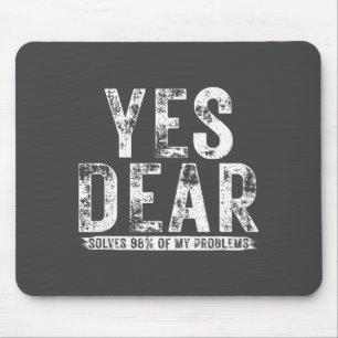 Hilarious Husband Quotes Vintage Marriage Humor Ye Mouse Mat