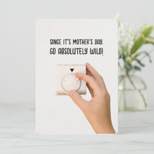 Hilarious Mother's Day Card - Mum's Thermostat 