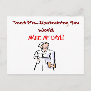 Hilarious Nurse Gifts Postcard