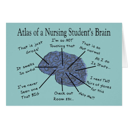 Image of Hilarious Nursing Student "Brain" Gifts