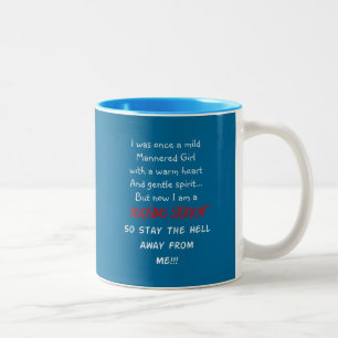 Hilarious Nursing Student Gifts Two-Tone Coffee Mug
