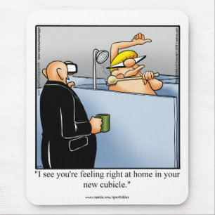 Hilarious Office Humour Mousepad Gift