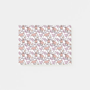 Hilarious pattern Chinese Pig Year Choose Colour P Post-it Notes