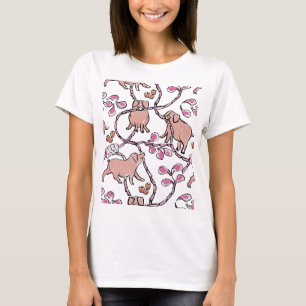 Hilarious pattern Chinese Pig Year Choose Colour W T-Shirt