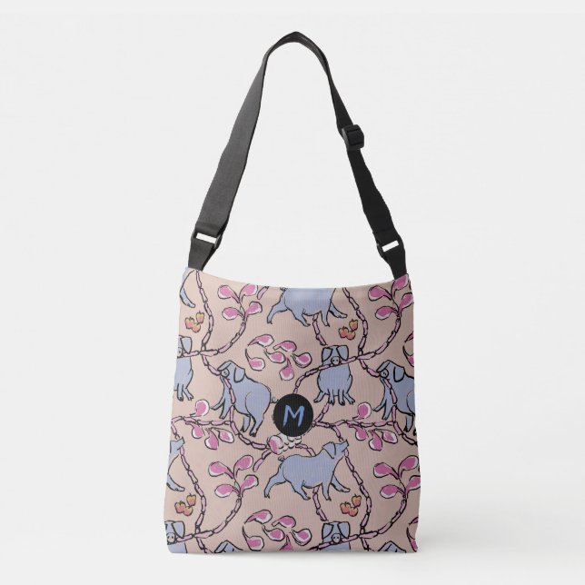 Hilarious pattern Chinese Pig Year Monogram Bag (Front)