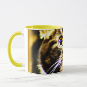 Hilarious Photo of a Funny Cat. Buy Now Mug