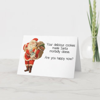 Hilarious Santa Christmas Card