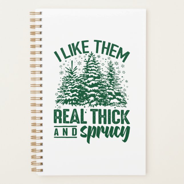 Hilarious Santa Package Weird Christmas Design Swe Planner (Front)