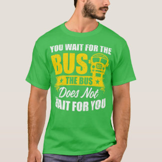 Hilarious School Bus Driver Saying Vintage Look  T-Shirt