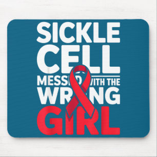 Hilarious Support Messed Wrong Sickle Warrior Cell Mouse Mat
