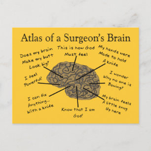 Hilarious Surgeon Gifts Postcard