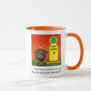 Hilarious Thanksgiving Humour Mug Gift