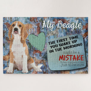 Hilarious thought from your Beagle Jigsaw Puzzle