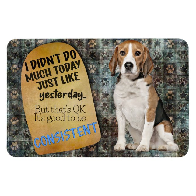 Hilarious thought from your Beagle Magnet (Horizontal)