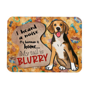 Hilarious thoughts of my Beagle Magnet