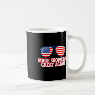 Hilarious Trump America 2025 Funny Showers Meme Ap Coffee Mug