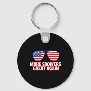 Hilarious Trump America 2025 Funny Showers Meme Ap Key Ring