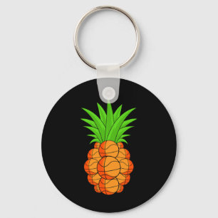 hilarious unique basketball pineapple - original g key ring