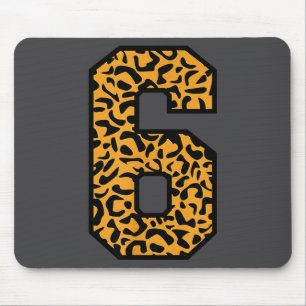 Hilarious Varsity Six Matching Number Team Sports Mouse Mat
