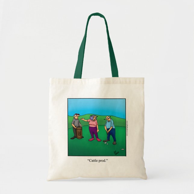 Hilarious Woman's Golf Tote Gift (Front)