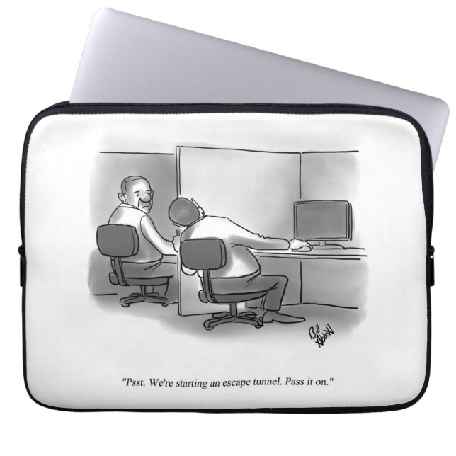 Hilarious Workplace Humour  Laptop Sleeve (Front)