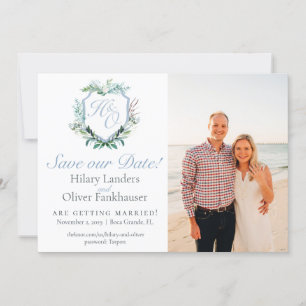 Hilary and Oliver Save the Date Invitation