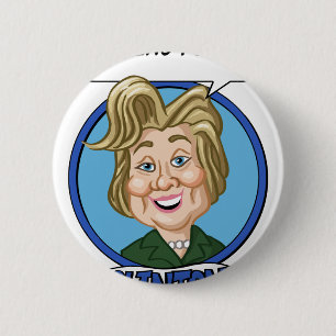 Hilary Clinton Election 2016 6 Cm Round Badge