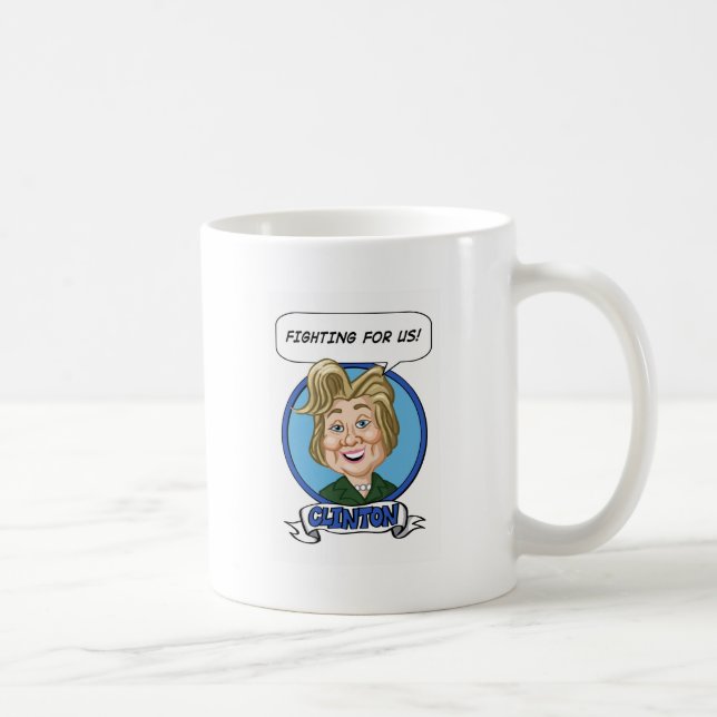 Hilary Clinton Election 2016 Coffee Mug (Right)