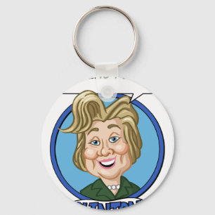 Hilary Clinton Election 2016 Key Ring