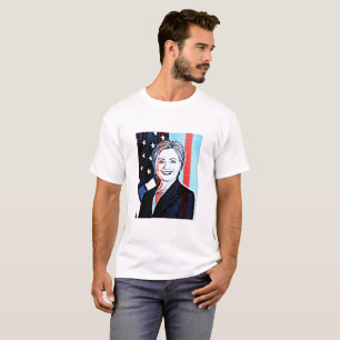 Hilary Clinton Memorabilia  Digital Art Shirt