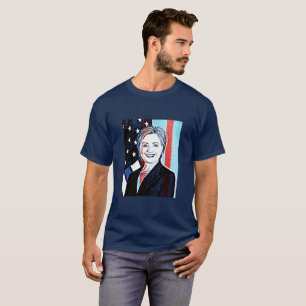 Hilary Clinton Memorabilia  Digital Art Shirt
