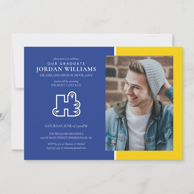 Hilbert College Graduation Announcement (Front)