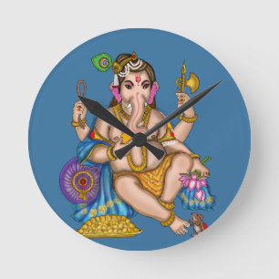 hild Ganesha Wall Clock
