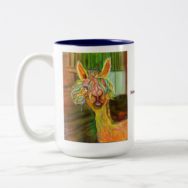 Hilda Alpaca with story mug (Left)