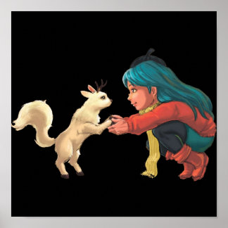 Hilda Twig is a cute gift with a delicate touch Poster