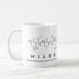 Hilde peptide name mug