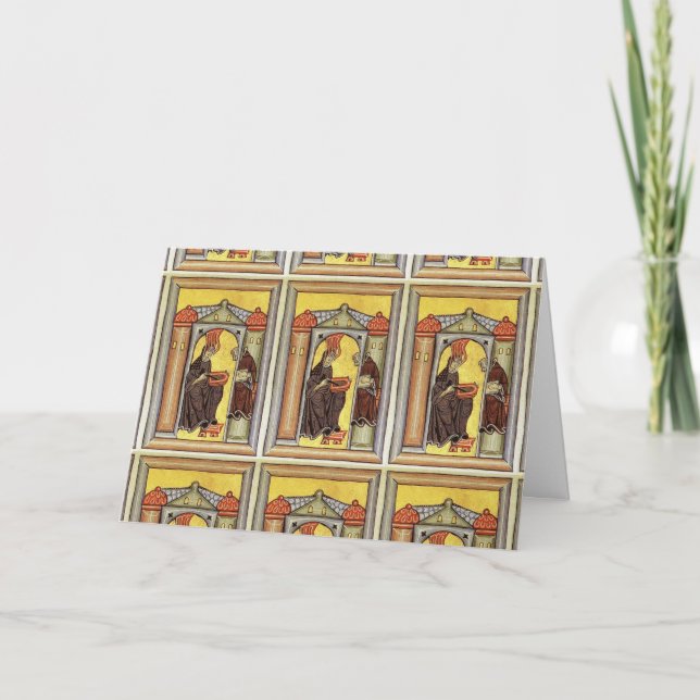 Hildegard of Bingen Card (Front)