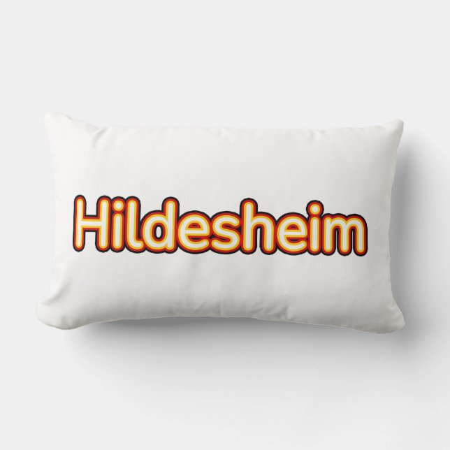Hildesheim Deutschland Germany Lumbar Cushion (Front)