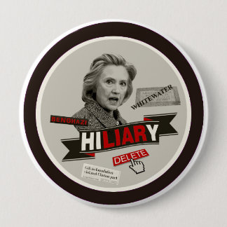 Hiliary 10 Cm Round Badge
