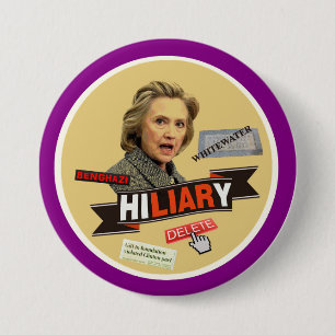 HiLIARy 7.5 Cm Round Badge