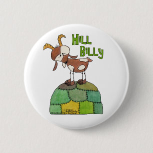 Hill Billy 6 Cm Round Badge