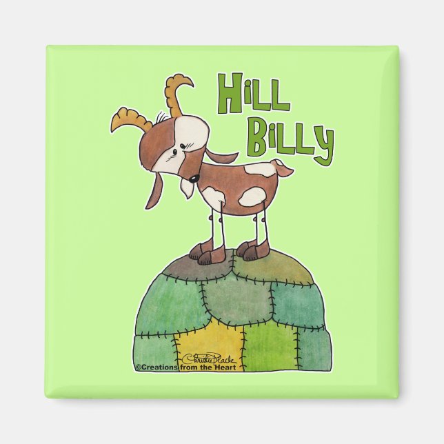 Hill Billy Magnet (Front)