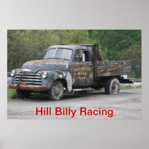 Hill Billy Racing Special Poster